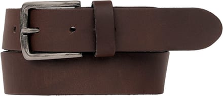 Petrol Industries Riem Jongens - Broekriem - Verstelbaar - Leer - Bruin - 75 cm