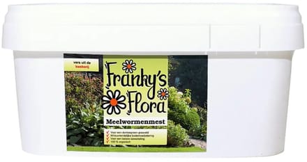 Franky's Flora - Meelwormenmest - Frass - 2,5 L