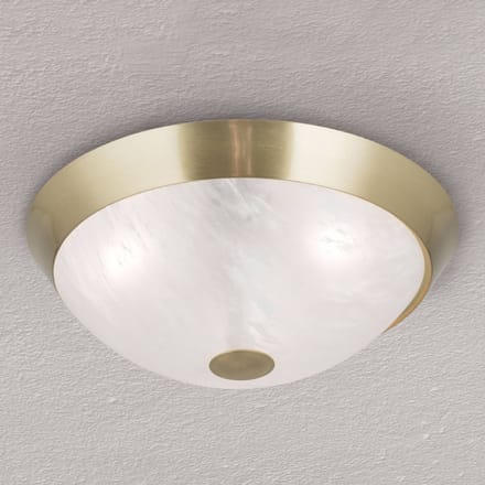 ORION Klassieke plafondlamp Jaya met glaskap, 34 cm