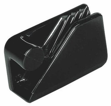 PLASTIMO fenderclip, zwart, voor touw van 6-12 mm