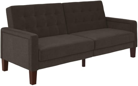 Porter-Slaapbank - 3-zits - Grijs Linnenlook