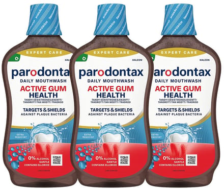 Parodontax - Mondwater - Extra Fresh Mint - 500ml x 3