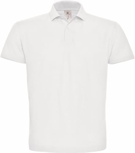 B&C Id.001 Polo Shirt CGPUI10 - White - S