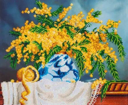 DIAMOND DOTZ Native Wattle - Diamond Painting - 17.166 Dotz - 51x41 cm