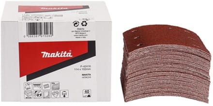 Makita P-42416 Schuurvel K40 114x102 red