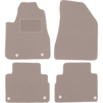 Beige veloursmatten voor: Lexus RX II SUV (2003-2008)