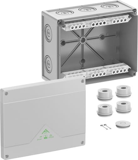 Spelsberg Aftakdoos ip66 grijs 25² - 82542001