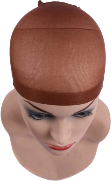 Dream Wig Cap voor Pruik 2 Stuks - Chocolade pruikennetten Dames