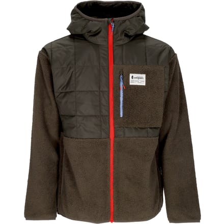 Trico hybride herenjack met capuchon IJzer/ijzer