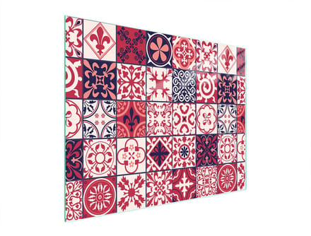 TMK ArtDeko - Snijplank Glas - 52x40 - Hartglas - UV Bedrukking
