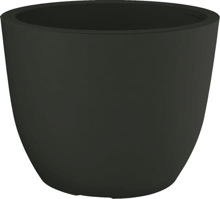 Bloempot Buiten Rond Conca Style 38cm ANTRACIET Nicoli