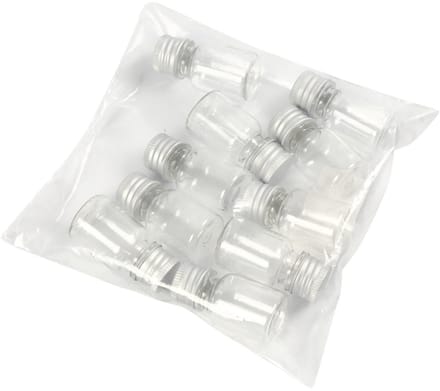 Potje met schroefdop, H: 48 mm, d 23,5 mm, 13 ml, 10 stuk/ 1 doos