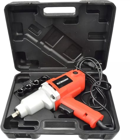 Heidmann Elektrische slagmoersleutel 1/2 inch - 800W - Inclusief 2 doppen