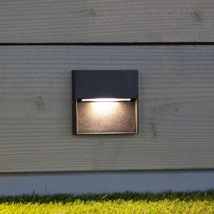 KS Verlichting Wandspot LED Shadow Square Buitenlamp