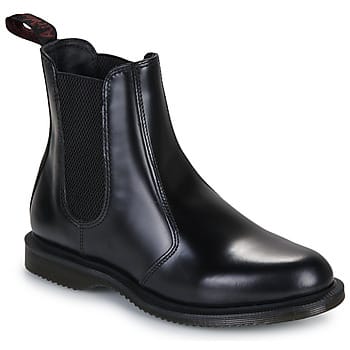 Laarzen Dr. Martens Flora Boot Blk Smooth