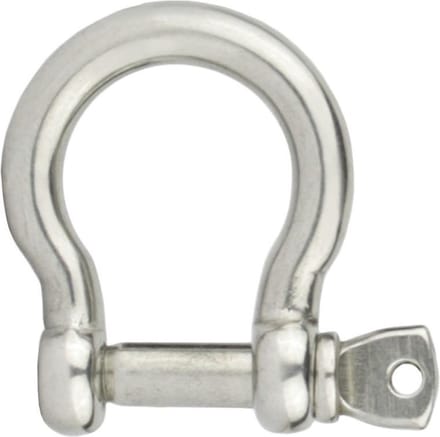 Harp-Sluiting 4.0-mm. Klus-Wijs. RVS-A2.