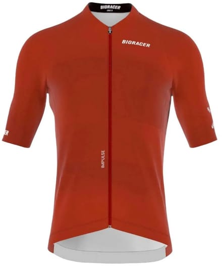 Bioracer Icon Impulse Korte Mouw Wielertrui Rood M Man