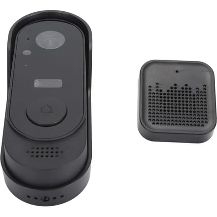 Sonnette Vidéo HD Conversation Bidirectionnelle Vision Nocturne Étanche IP65 Visualisation Téléphonique Sonnette Caméra Sans Fil