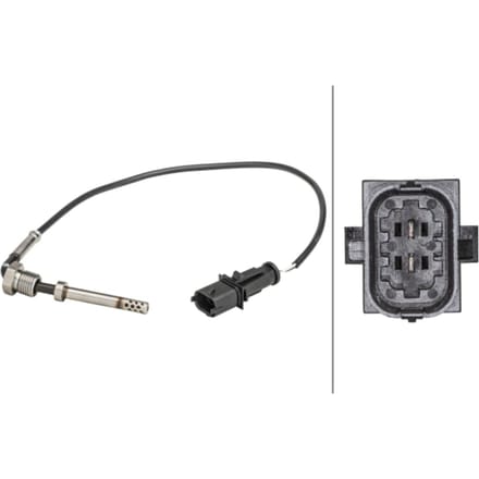 Sensor, uitlaatgastemperatuur HELLA 6PT 358 181-201