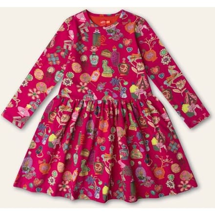 Oilily Dippa Jurk- maat140/10yr Bougainville