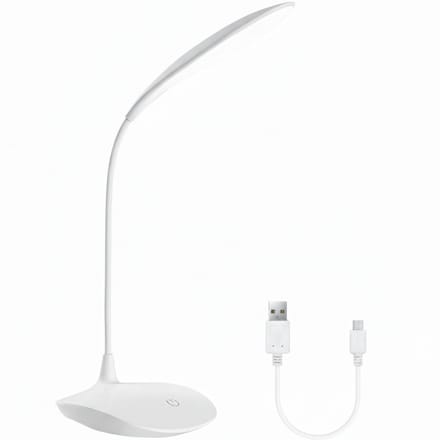 Zaltino - Bureaulampje - Flexibele arm - Touchbediening - 3 standen