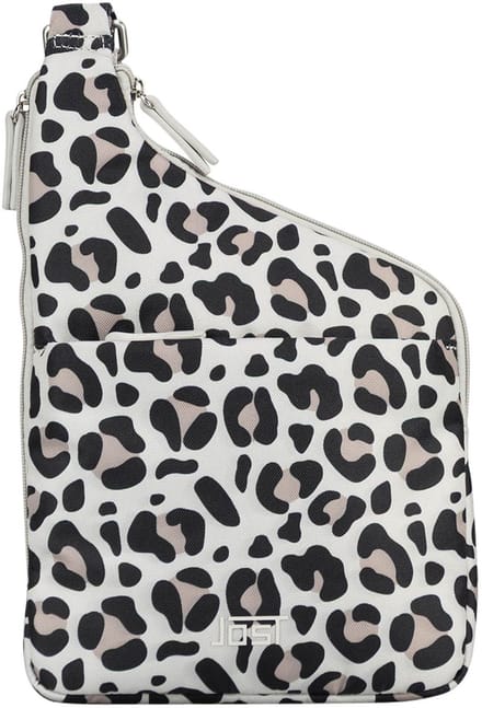JOST schoudertas Bergen Crossbody Bag Leo beige