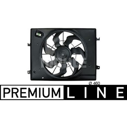 Koelventilatorwiel, motorkoeling MAHLE CFF 256 000P