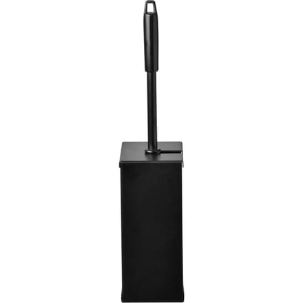 Toiletborstelset Quartzline rvs zwart 448951