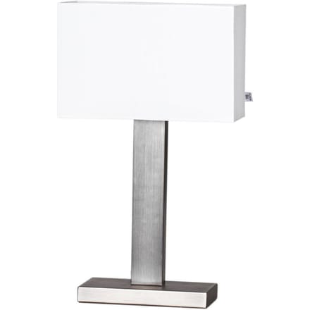 By Rydéns Prime tafellamp hoogte 47 cm nikkel/wit