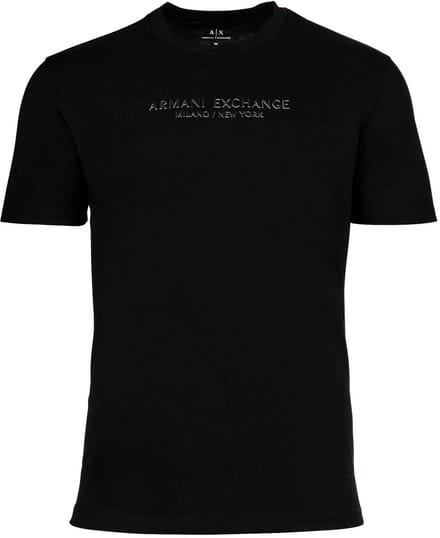 Armani Exchange T-shirt - black white
