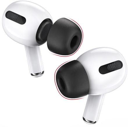3 Pack Memory Foam Medium Dopjes Oordopjes Vervanging Tips Geschikt voor AirPods Pro (1e & 2e Generatie)