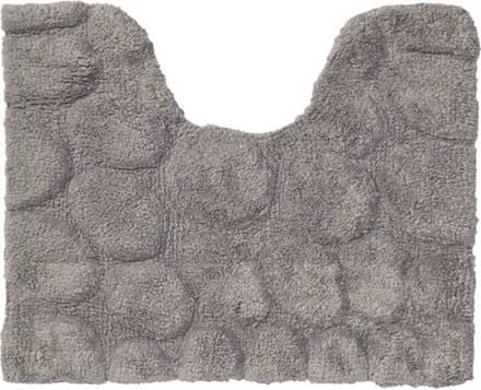 Sealskin Pebbles Toiletmat 50x60 cm - Katoen - Grijs