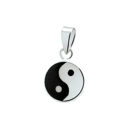 Zilveren Hanger Yin Yang 1003277