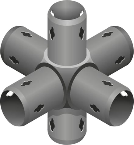 Quadro 6-way connector