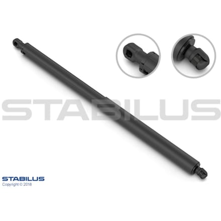 Gasveer, kofferbak / laadruimte STABILUS 432379