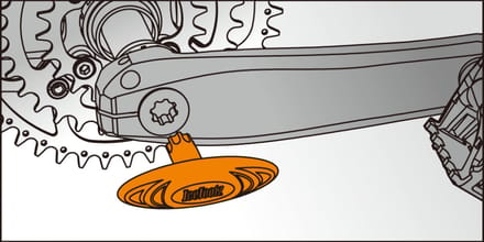 Icetoolz Crankboutsleutel Voor Shimano Hollowtech Ii Oranje