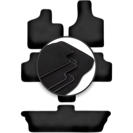 Premium automatten voor: Dodge Caravan / Grand Caravan III 7-zits (2001-2007)