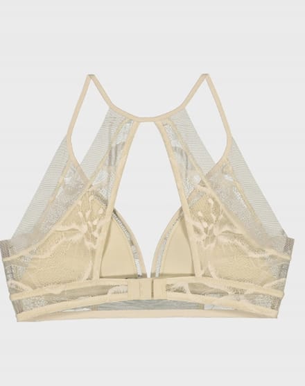Calvin Klein - Dames Bh - Beige - Maat S - Zacht