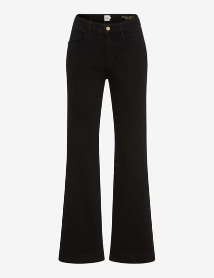 Brax Dames Jeans  Style MAINE CLEAN BLACK BLACK, denim zwart, maat 46