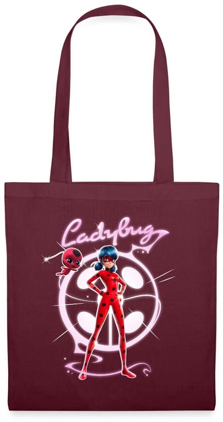 Miraculous Ladybug Met Tikki Tas Van Stof Schoudertas