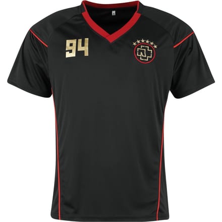 Rammstein Jersey - Trikot - S tot 5XL - voor Mannen - zwart-rood