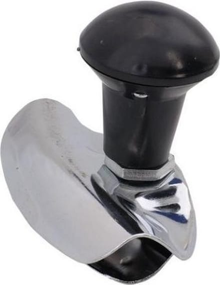 Stuur Knop voor Heftruck Traktor Skelter - Zwart