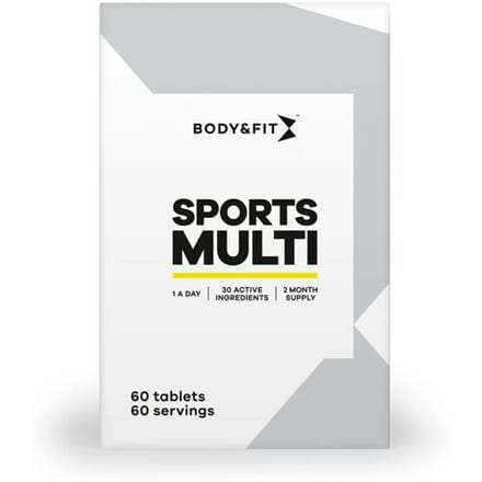 Body & Fit Sports Multi - Multivitaminen - Mineralen - Vitamine D - Vitamine C - 60 tabletten