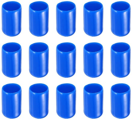 Dailygoods- Schroefdraad Protector Rubber - 20 Pack Eindkappen - Bescherming tegen Roest - Stofisolatie - Geschikt voor Schroef/Bout - Binnendiameter 10mm - Eindkap