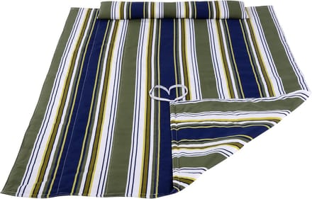 Draagbare Hangmat Pad - Dubbel Persoons - Buiten Ontspannen - Sterk Polyester Materiaal - 2.11 Kilogram - Donkergroen