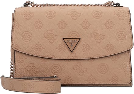 GUESS Schoudertas Cresidia Convertible Xbody Flap Beige Lichtbruin