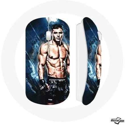 Souris Paulo Costa Pratiquant de MMA Sans Fil