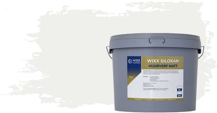 Wixx Siloxan Buitenlatex Matt - 5L - RAL 9016 | Verkeerswit