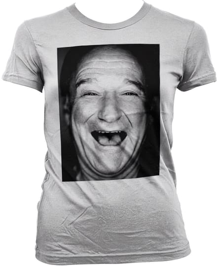 Hybris Dames T-shirt Robin Williams Face Up Girly SH-5-15733-H51-10