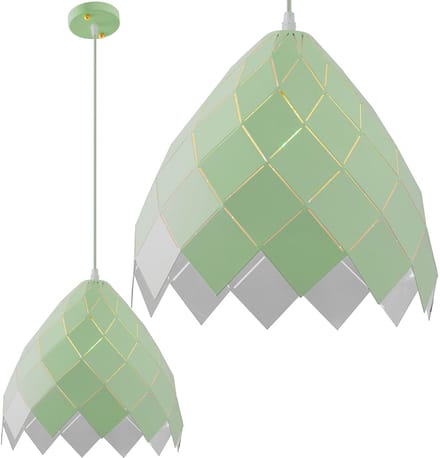 Toolight App339-1Cp Hanglamp Groente 28,5X29,5X28,5Cm